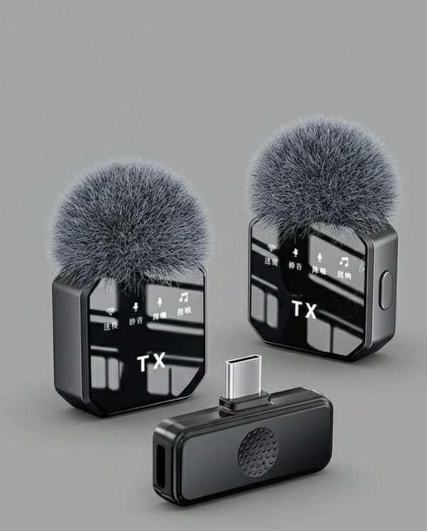 Tx Mini microphones, 2 micrphones (Type C)